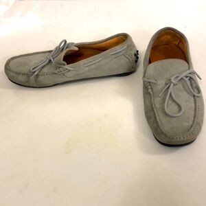 Selected Homme 41 (8 men 10 women USA) Loafer Grey Suede Excellent Condition